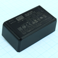 IRM-30-12 AC-DC, 30Вт, вход 85...264В AC 47...440 Гц, 120...370B DC, выход 12В/2.5А, изоляция 3000В AC, в корпусе на плату 69.5x39x24мм, -30...+70°C Mean Well pe371473 фото