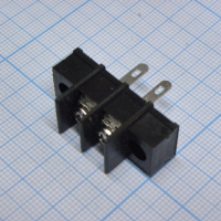 DG25H-A-02P-13-00A(H) Барьерный клеммный блок 2 контакта. Серия DG25H-A Degson pe60433 фото