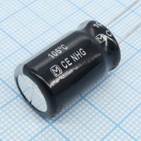 ECA1CHG222 Конденсатор радиальный алюминиевый 16В 2200мкФ ±20% 12.5*20 105°C PAN IND pe367634 фото