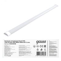 СВ-К СВЕТОДИОДНЫЙ IP20 1195*74*24ММ 36W 2270LM 6500K CTAЛЬ 1/20 844425336 Gauss pe580370 фото
