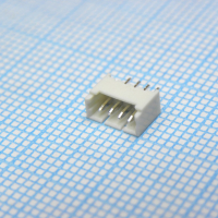 DS1020-03-04MVVT1A Разъем FH04M, вилка на плату для монтажа в отверстия 4pin, шаг 1.25мм CONNFLY pe330515 фото