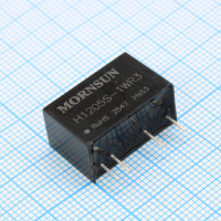 H1205S-1WR3 Преобразователь DC/DC на печатную плату 1Вт, вход 12 (10.8…13.2)В, выход 5В/200мА, изоляция 6000В DC, КПД 73% -40…+85°C MORNSUN pe854803 фото