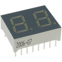 DA04-11EWA 2-х разрядный индикатор 10мм/красный/625нм/1.9-4.7мкд Kingbright pe5395 фото