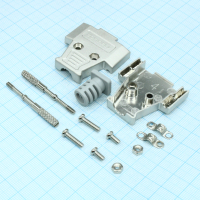 DS1047-15M2L-N Кожух для D-SUB разьема 15 контактов с удлиненными винтами, металлический CONNFLY pe317971 фото