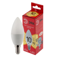 Лампа светодиодная RED LINE LED B35-10W-827-E14 R 10Вт B35 свеча 2700К тепл. бел. E14 Б0049641 Эра pe661269 фото
