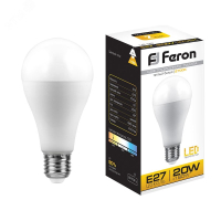 Лампа светодиодная LED 20вт Е27 теплый 25787 Feron pe801814 фото