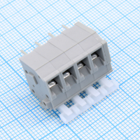 GT242V-5.0-04P-11-00 Нажимной, безвинтовой клеммный блок 4 контакта серия GT242V-5.0 Golten pe842006 фото