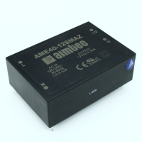 AME40-5SMAZ AC/DC, 40Вт, вход 90…264В, выход 5В/8А, изоляция 4000В AC, КПД 80%, максимальная емкостная нагрузка не более 8200мкФ, 90.5x63x30мм, -40…85°C, пластик AIMTEC pe152599 фото
