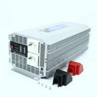 A301-2K5-F3 DC-AC, 2500Вт, Рпик= 5000Вт, Uвх=10 - 15В DC, Uвых=230В АС, в кожухе 430х210х159мм, вес     кГ,  0…+40С Mean Well pe116247 фото