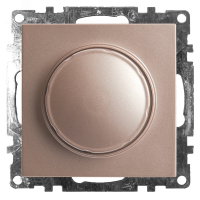 Выключатель диммирующий TRIAC (механизм) 250В, 500W, серия Катрин, шампань 39601 Feron pe826136 фото