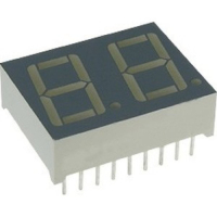 DA56-11EWA 2-х разрядный индикатор 14,22мм/красный/625нм/1.9-8мкд Kingbright pe5401 фото