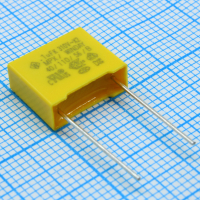 SMXVF104KC2X1AB1015 Пленочный конденсатор X2, 310VAC, 0.1мкФ ± 10%, размер 13 х 5 х 11 мм, Р=10 мм, +110°C AnXon pe568089 фото
