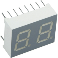 DA56-11GWA 2-х разрядный индикатор 14,22мм/зеленый/568нм/3-10.5мкд Kingbright pe5402 фото
