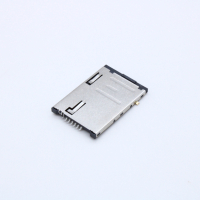 DS1138-04-06SS4BSR Разъем (картоприемник) SIM 6 конт. тип 