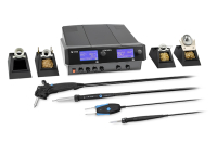 0ICV4005AICXV Четырёхканальная антистатическая паяльная станция i-CON VARIO 4 с термофеном i-TOOL AIR S 0470ERJ, паяльником i-TOOL MK2 0105CDJ, термопинцетом CHIP TOOL VARIO 0460MDJ и вакуумным термоо pe757530 фото
