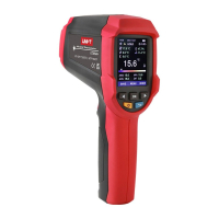 UT305A+ Инфракрасный термометр, -50°C - 1850°C, USB Type-C, батарея 1x18650 Li-ion UNI TREND pe787739 фото
