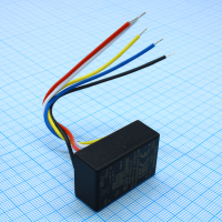 NLDD-1200HW DC/DC LED понижающий, вход 10…56В, выход 6…46В/1.2А, КПД до 95%, вход On/Off/DIMM, 32.1x20.5x12.5мм, проводные выводы, -40…50°C, пластик Mean Well pe514843 фото