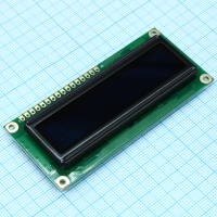 WEH001602AGPP5N00100 OLED символьный 16х2 (1602A), зеленый, 8-битный паралл. интерфейс 6800, VDD = 5В, -40...+80С WINSTAR pe450331 фото