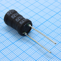 LGB-X1016-821K Радиальная индуктивность 820uH 0.75A 0.89Ohm DCR p=6.5mm China R6 pe146972 фото