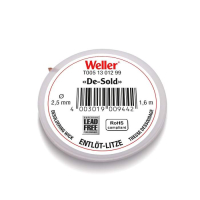 DESOLDERING WICK 2,5MM 1,6M Weller pe683804 фото