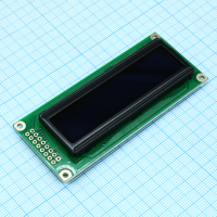 WEH001602CGPP5N00100 OLED символьный 16х2 (1602C), зеленый, 8-битный паралл. интерфейс 6800, VDD = 5В, -40...+80С WINSTAR pe450333 фото