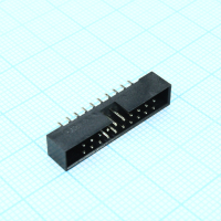 DS1014-20SF1B-B IDC2 разъем, вилка на плату прямая двухрядная 20pin(2x10)., шаг 2.00мм CONNFLY pe323357 фото