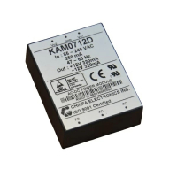 KAM0712D AC-DC, 7Вт, 2 выхода ±12В/±0.32А,  вход 85…265VAC, 47…63Гц / 120...370VDC,  изоляция 3000V AC, в кожухе 58х45х18.5мм, -20…+50°С CHINFA pe155934 фото