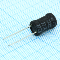 LGB-X1016-222K Радиальная индуктивность 2200uH 0,5A 3.5Ohm DCR p=6.5mm China R6 pe146975 фото