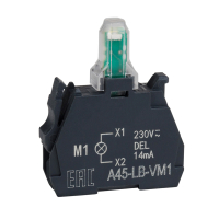 Световой блок OptiSignal D22 A45-LB-VM1 белый 230-240VAC ZBVM1 (100шт) 332207 КЭАЗ pe749343 фото