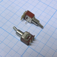SMTS-103-2C3 Микротумблер ON-OFF-ON 1 группа контактов 1.5А, 250В угловой на плату Jietong pe122399 фото