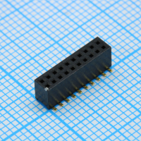DS1065-05-2X10S8BSXB Гнездо на плату 2х10 контактов, шаг 1.27мм, SMT, высота 4.40мм CONNFLY pe523039 фото