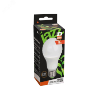 Лампа светодиодная PPG A60 Agro 9Вт A60 грушевидная матовая E27 IP20 для растений красн./син. спектр frost 5002395 Jazzway pe654368 фото