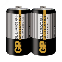 Батарейка солевая Super & Greencell & PowerPlus -2 шт. в пленке 2690 GP Batteries pe803105 фото