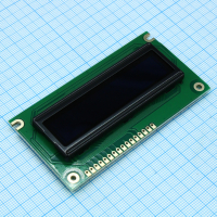 WEH001602ELPP5N00100 OLED символьный 16х2 (1602E), COB, желтый, 8-битный паралл. интерфейс 6800, VDD =5В, -40...+80С WINSTAR pe450337 фото