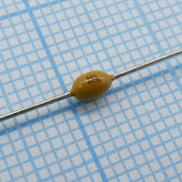 A104K15X7RF5TAA Конденсатор керамический аксиальный 0.1uF 50VDC X7R 10% (3,8 X 2,6mm) 125°C VISHAY pe324129 фото