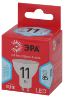 Лампа светодиодная RED LINE LED MR16-11W-840-GU10 R 11Вт MR16 софит 4000К нейтр. бел. GU10 Б0050693 Эра pe661282 фото