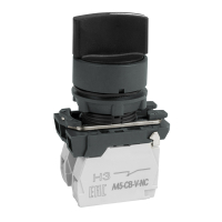 Переключатель OptiSignal D22 C5-S-53 3 поз с возвратом пластик 2НО XB5AD53 (14шт) 332187 КЭАЗ pe749346 фото