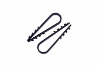 Дюбель-хомут нейлоновый 11-18 мм, черный (100 шт/уп) 07-4522 PROconnect pe710946 фото