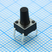 0695HIM-130G-G Кнопка тактильная 6х6х9.5мм 4 pin Switronic pe406051 фото