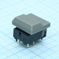 MP86B0GH-G Кнопочный переключатель 12mA 24VDC, цвет серый Switronic pe406819 фото