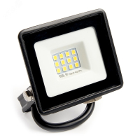 Прожектор светодиодный ДО-10w 4000К 800Лм IP65 черный 29490 Feron pe829987 фото