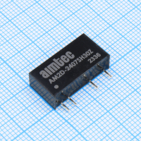 AM2D-2407SH30Z DC/DC, 2Вт, вход 21.6…26.4В, выход 7.2В/0.278А, изоляция 3000В DC, КПД 80%, максимальная емкостная нагрузка не более 470мкФ, SIP7, 19.5x6x10мм, -40…85°C, пластик AIMTEC pe376611 фото