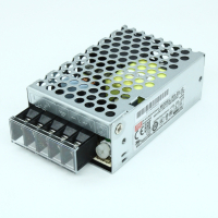 RS-25-12 AC-DC, 25Вт, выход 12В/2.1A, рег. вых 10.8…13.2 В , вход 88…264В AC, 47…63Гц / 125…373 В DC,  изоляция 3000В AC, в кожухе 79х51х28мм, -20…+70°С Mean Well pe135460 фото