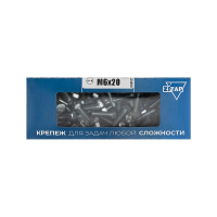 Болт с шестигранной головкой М6х20 DIN 933 оцинк. (уп.80шт) Tech-Krep/Zitar 105201 Zitar pe1068068 фото