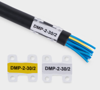 Держатель маркера DMP-2-30/2 (под две каб.стяж., уп. 200 шт.), 715232 Элегир Маркинг pe849188 фото