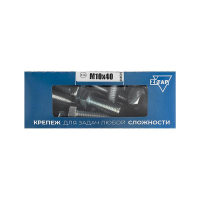 Болт с шестигранной головкой М10х40 DIN 933 оцинк. (уп.15шт) Tech-Krep/Zitar 105216 Zitar pe1068069 фото