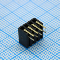 DS1026-13-2X4S8BR Разъем штыревой двухрядный, розетка угловая на плату 8 контактов 2х4, шаг 2.0мм CONNFLY pe678693 фото