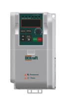 Преобразователь частоты DEKV060 0.75кВт 220В 1ф DEKV060G0R75S2 DEKraft pe548133 фото