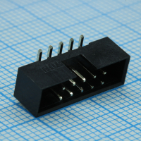 DS1014-10MF1BXB-B IDC2 разъем, вилка на плату SMD двухрядная 10pin(2x5)., шаг 2.00мм без крышки CONNFLY pe544294 фото
