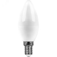 Лампа светодиодная LED 11вт E14 дневной матовая свеча 55171 Feron pe801831 фото